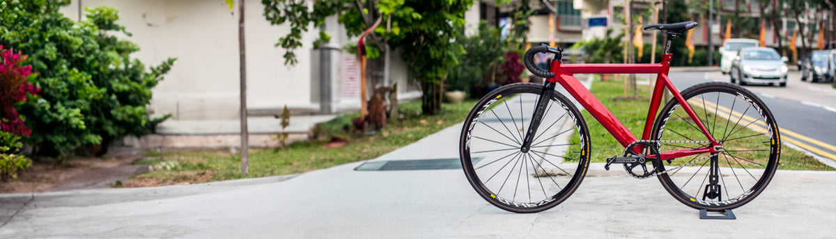 Maroon Bicycle Wraps