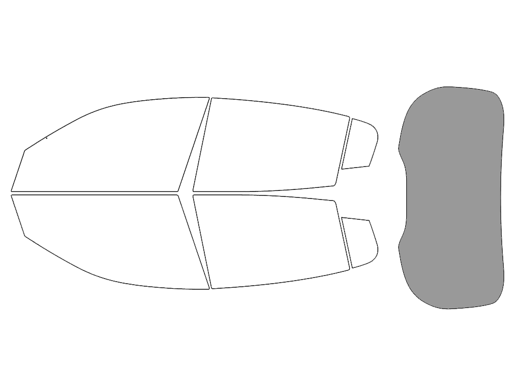 Rear Windshield - 50%
