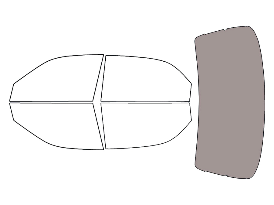 Rear Windshield - 50%