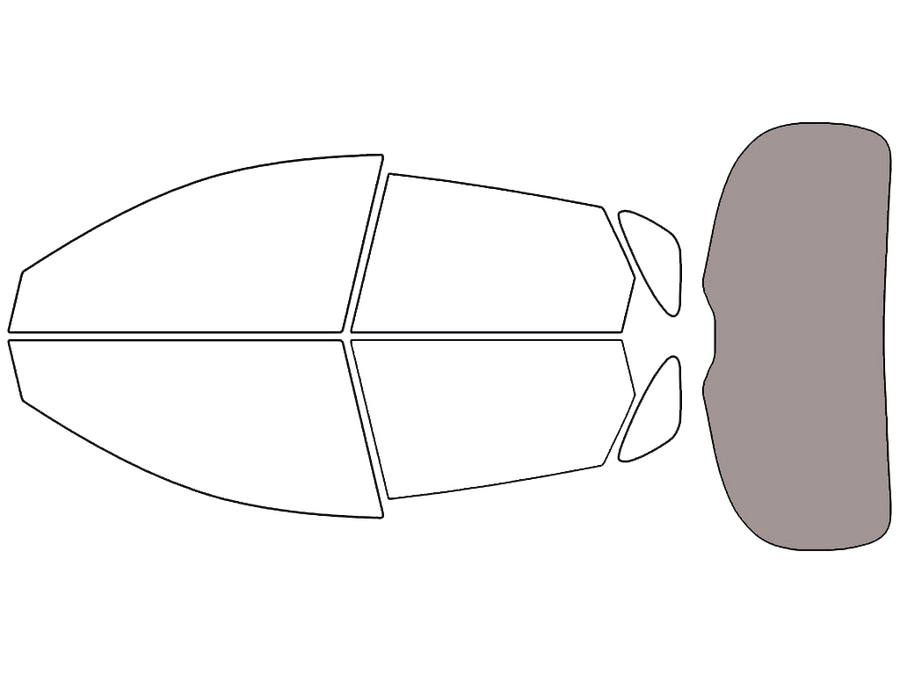 Rear Windshield - 50%