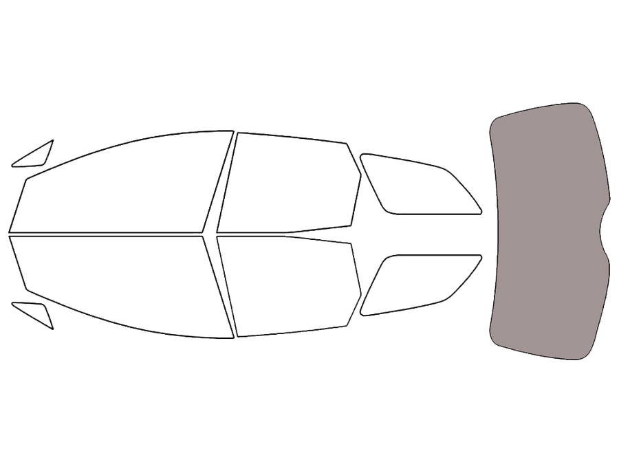 Rear Windshield - 50%