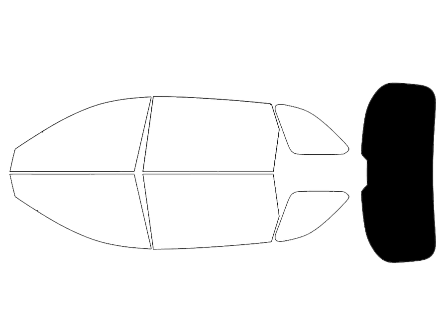 Rear Windshield - 5%