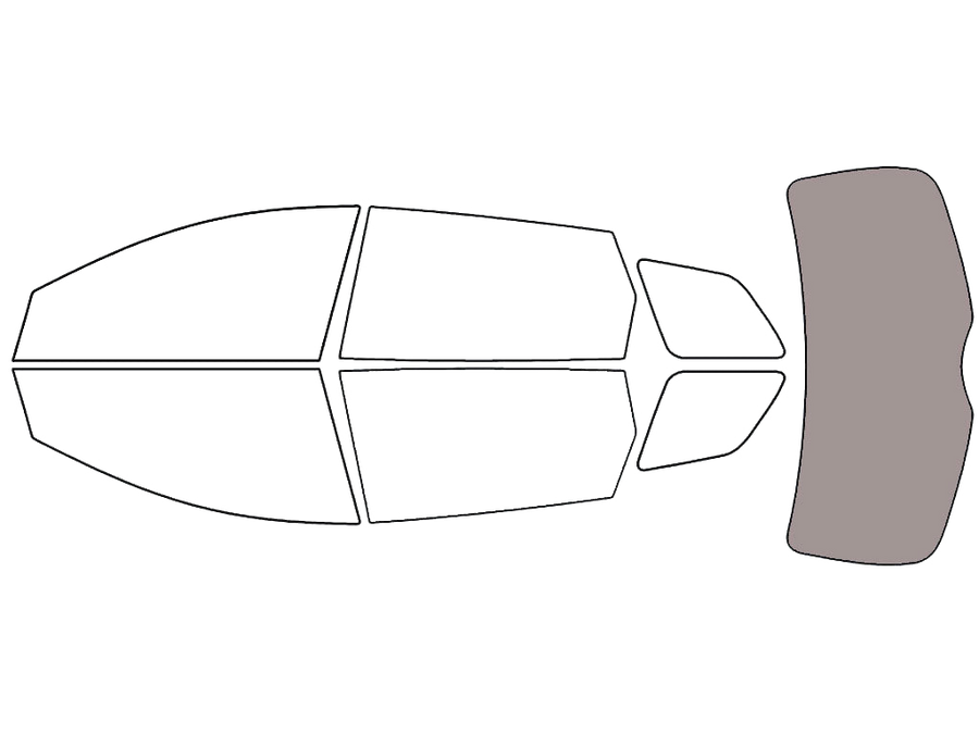 Rear Windshield - 50%