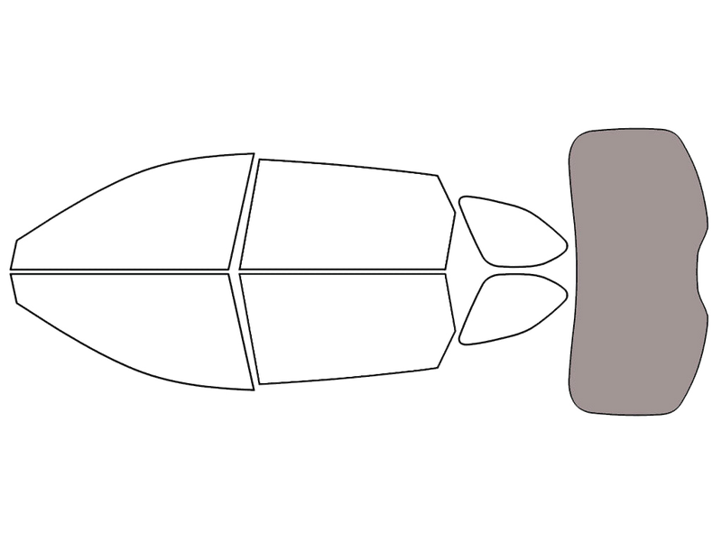 Rear Windshield - 50%