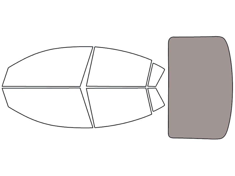 Rear Windshield - 50%