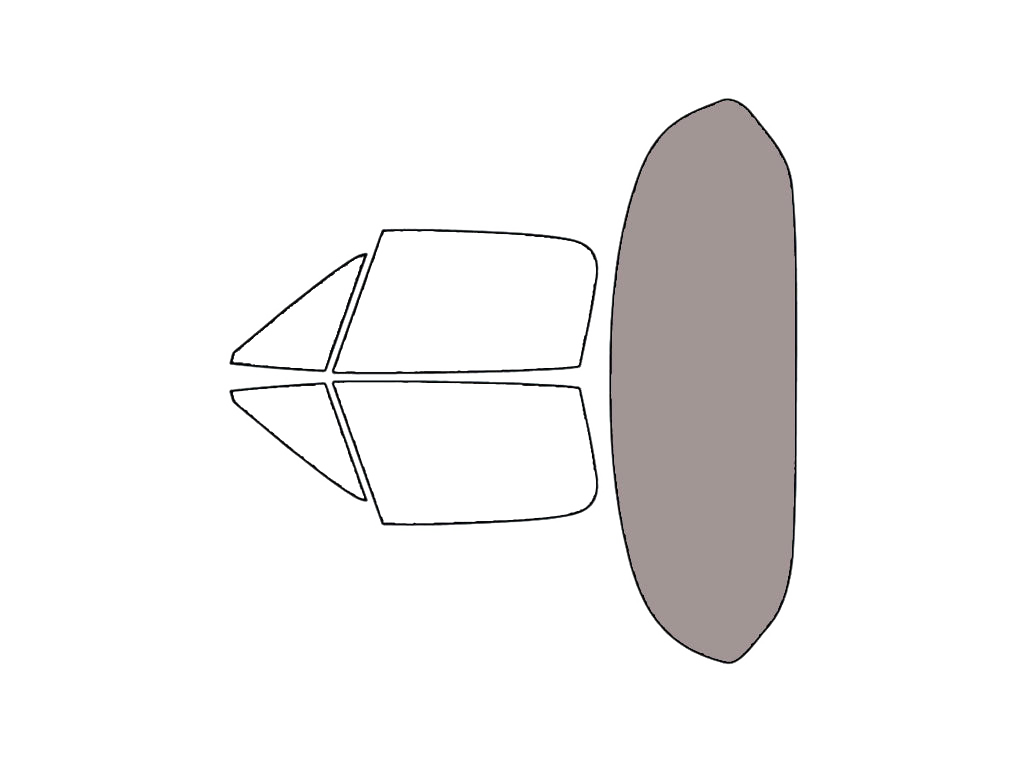 Rear Windshield - 50%