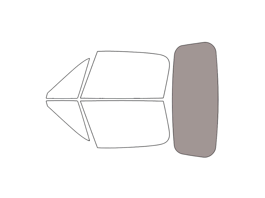Rear Windshield - 50%