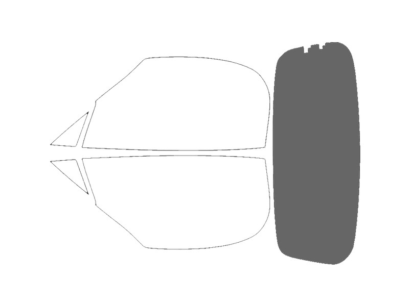 Rear Windshield - 35%