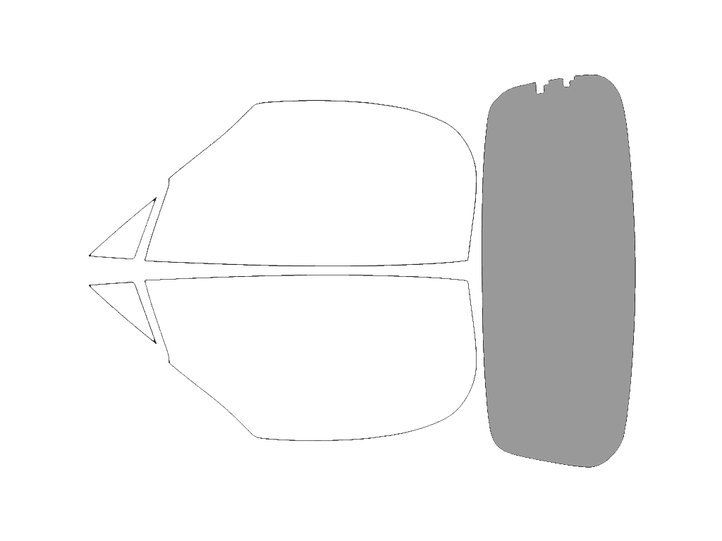 Rear Windshield - 50%