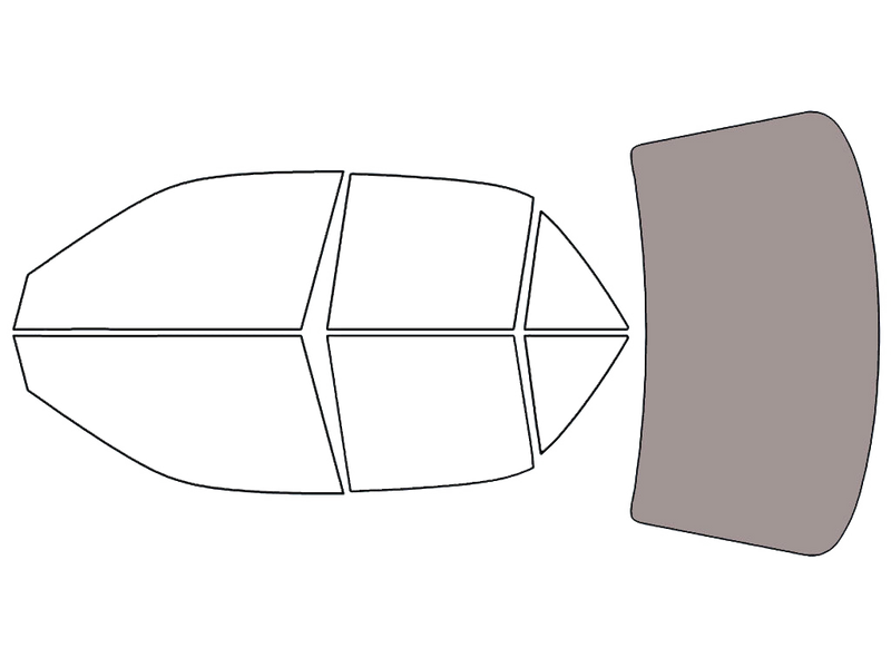 Rear Windshield - 50%