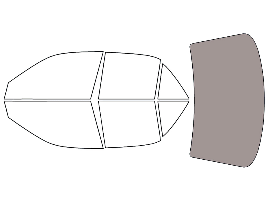 Rear Windshield - 50%