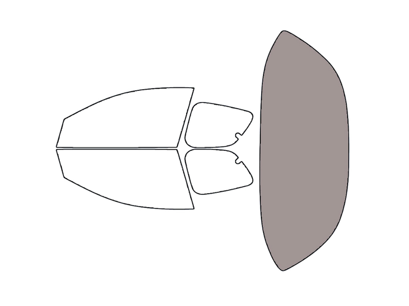 Rear Windshield - 50%