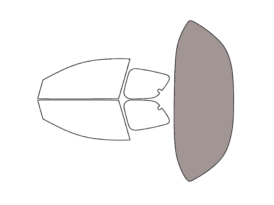 Rear Windshield - 50%