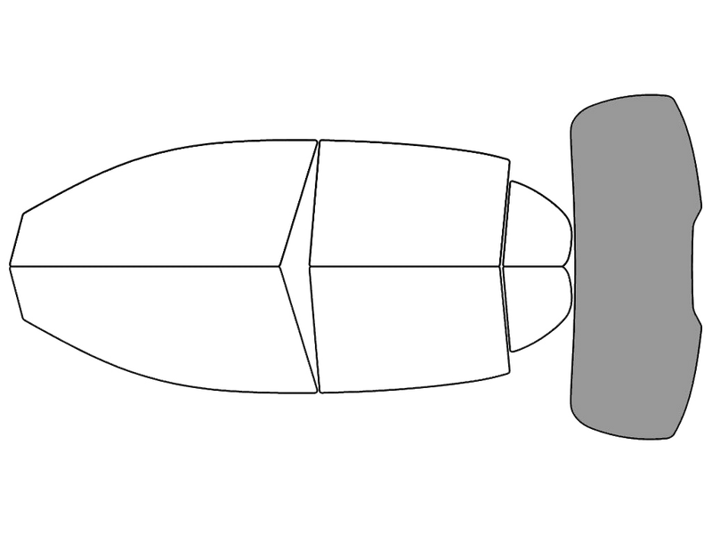 Rear Windshield - 50%