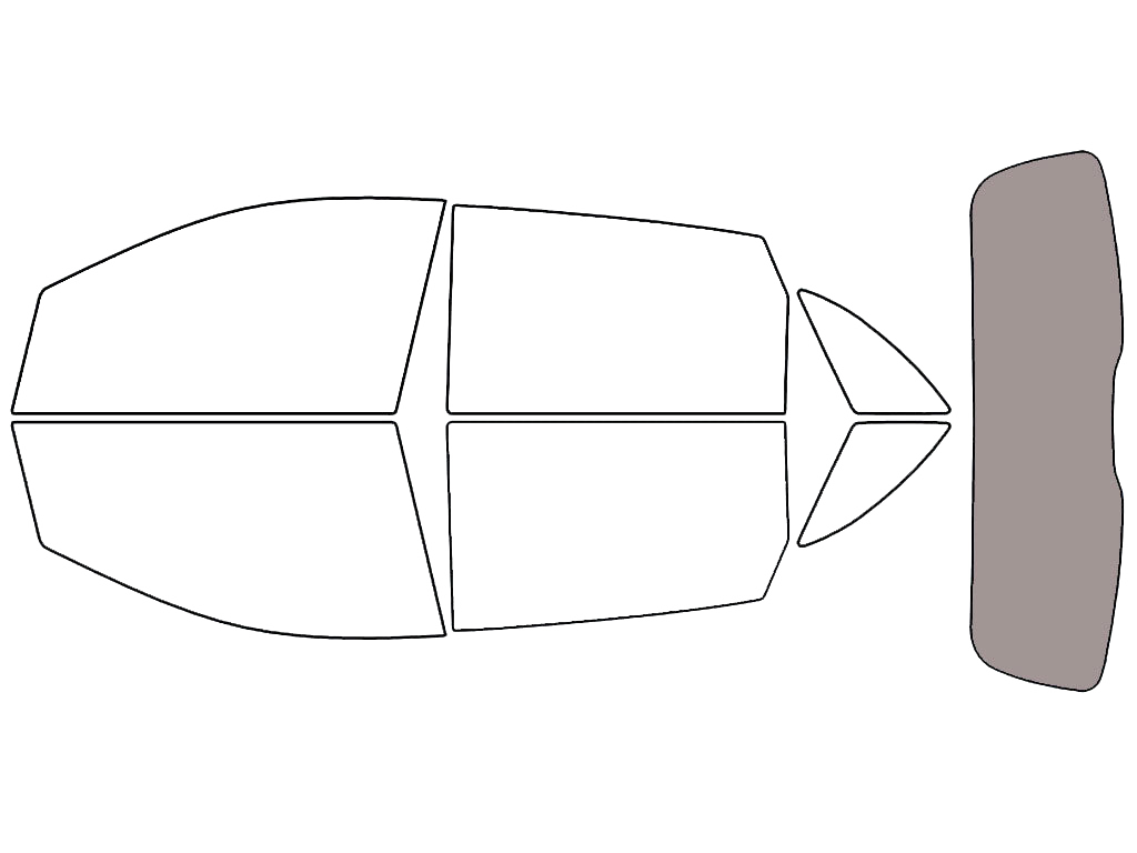 Rear Windshield - 50%