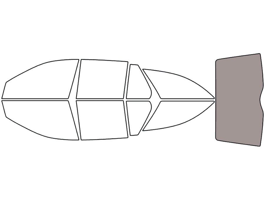 Rear Windshield - 50%