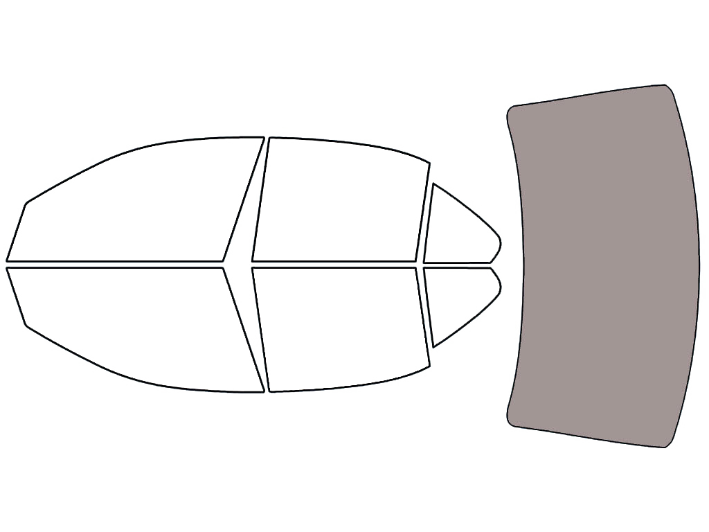 Rear Windshield - 50%