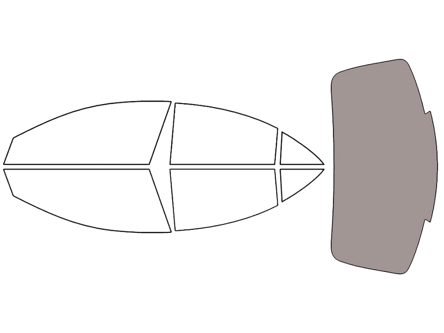 Rear Windshield - 50%