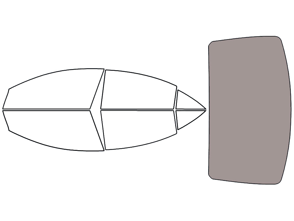 Rear Windshield - 50%