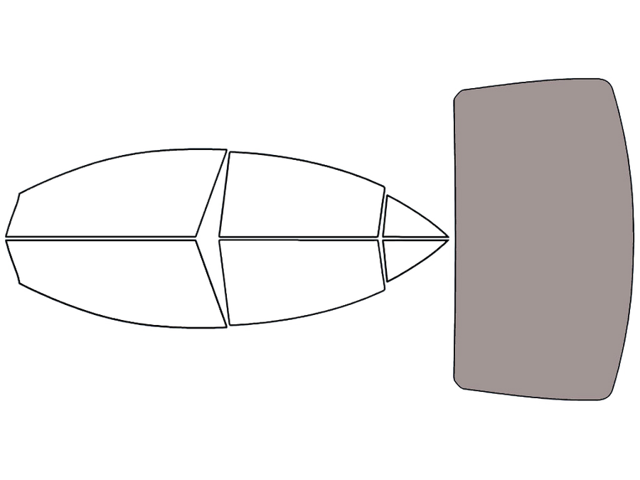 Rear Windshield - 50%