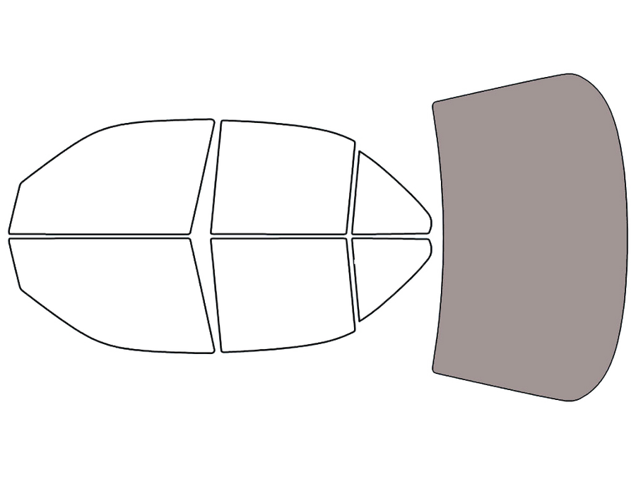 Rear Windshield - 50%