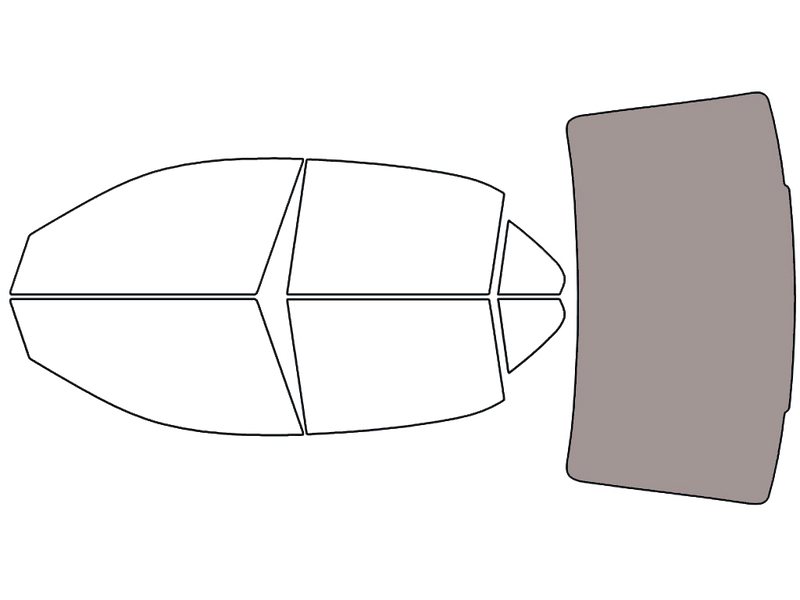 Rear Windshield - 50%