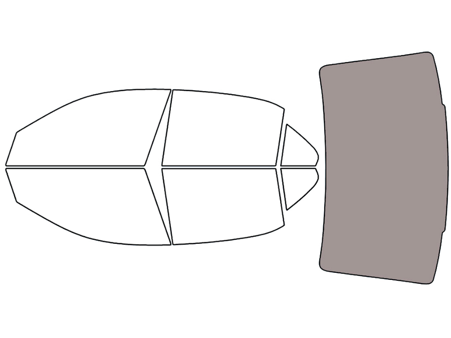 Rear Windshield - 50%