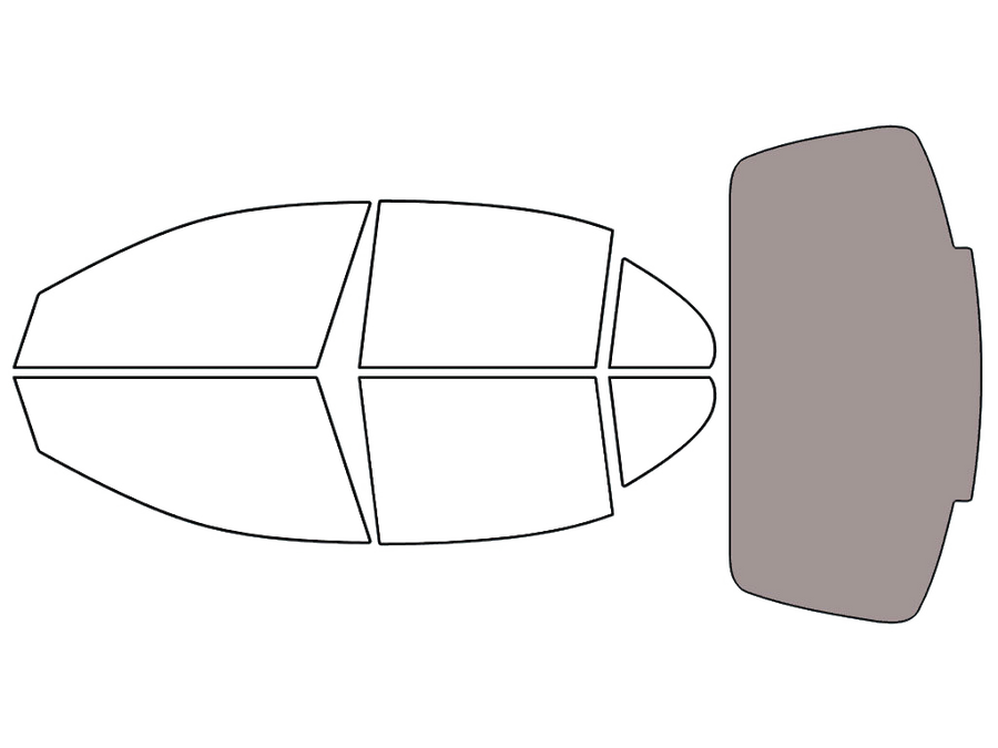 Rear Windshield - 50%