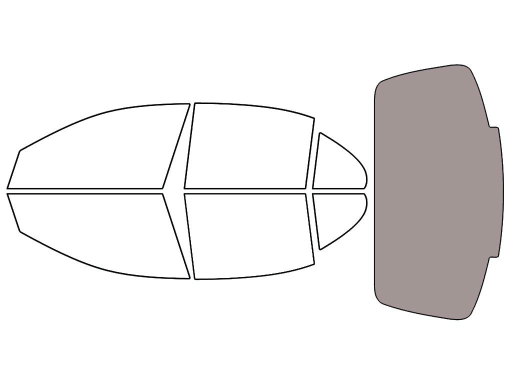 Rear Windshield - 50%