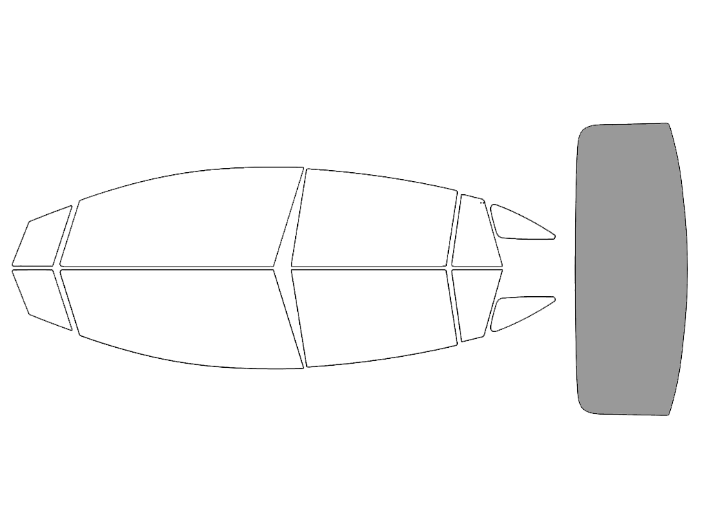 Rear Windshield - 50%