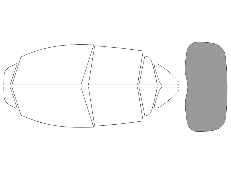 Rear Windshield - 50%