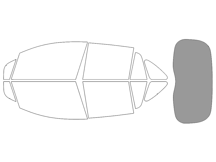 Rear Windshield - 50%