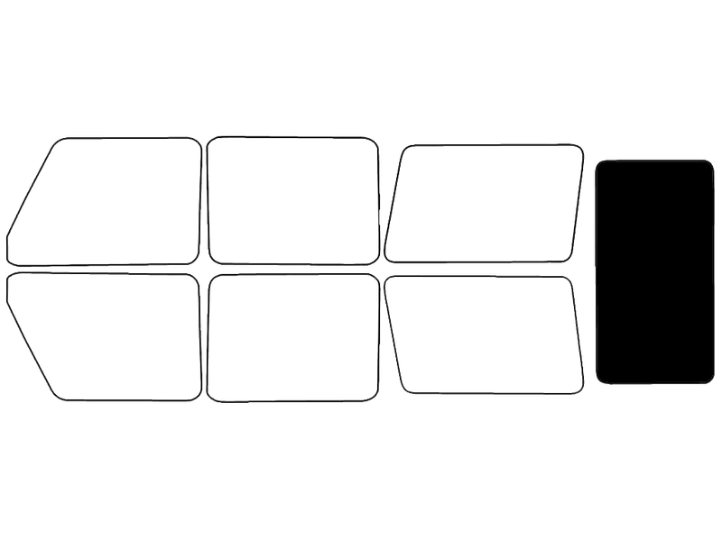 Rear Windshield - 5%