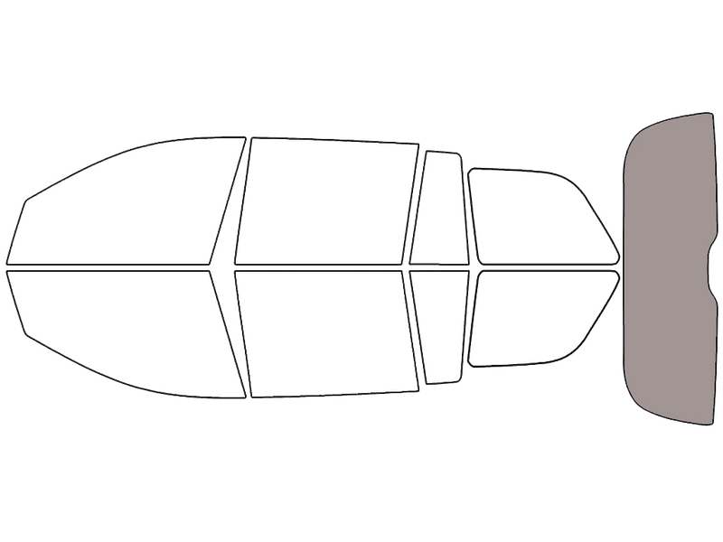 Rear Windshield - 50%