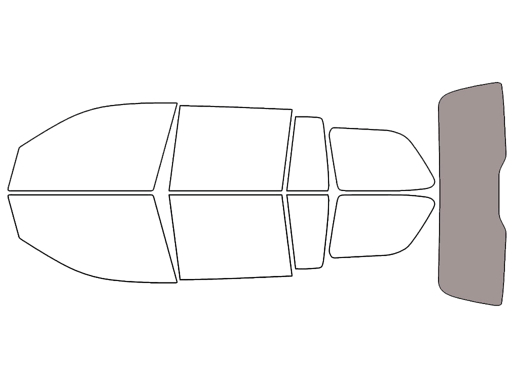 Rear Windshield - 50%