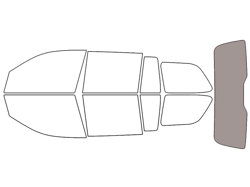 Rear Windshield - 50%
