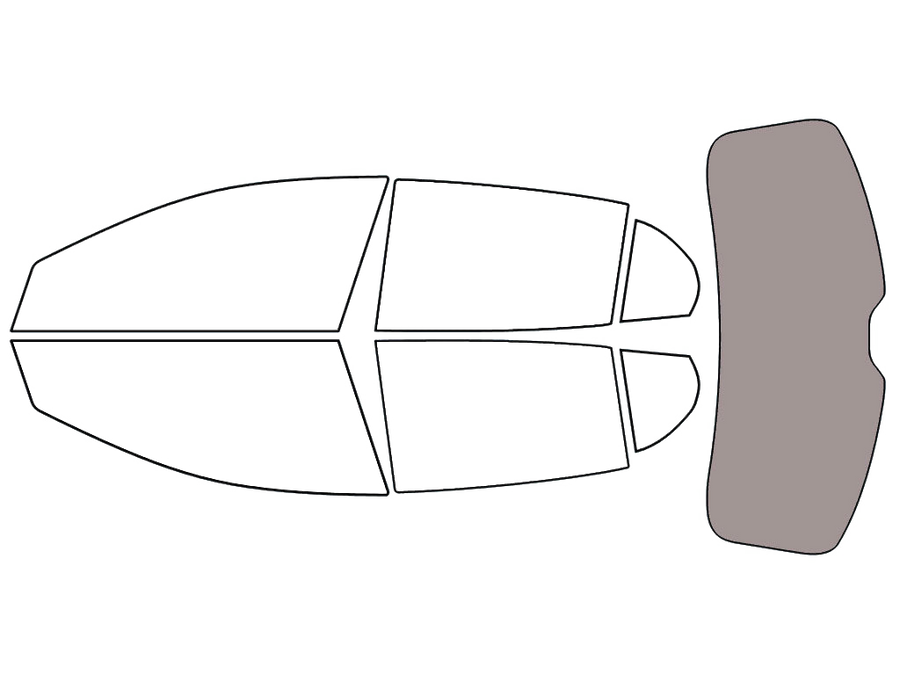 Rear Windshield - 50%
