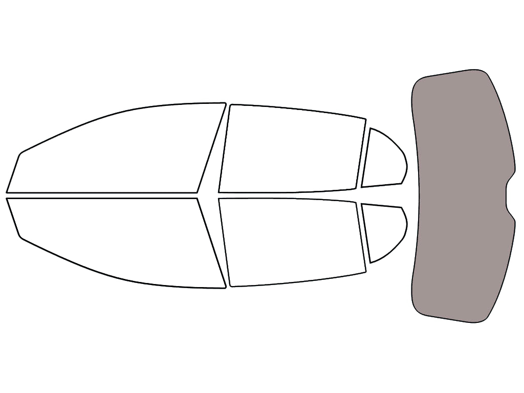 Rear Windshield - 50%