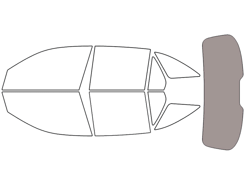 Rear Windshield - 50%
