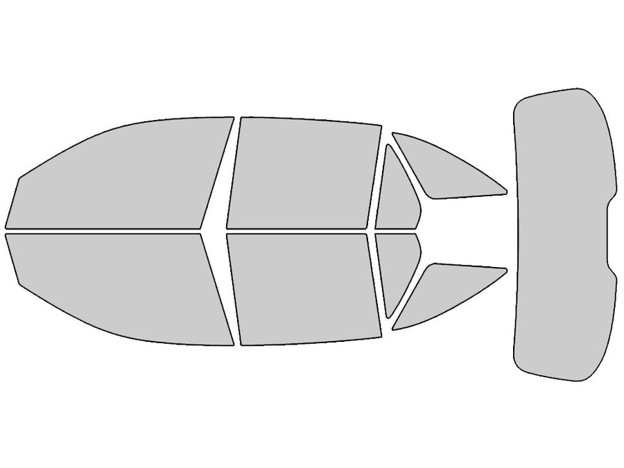 Avery Dennison Mercedes-Benz GLC-Class 2016-2023 SUV NR Pro Precut Window Tint Kit