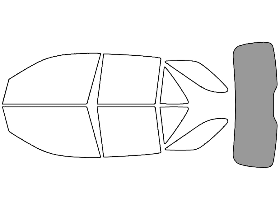 Rear Windshield - 50%