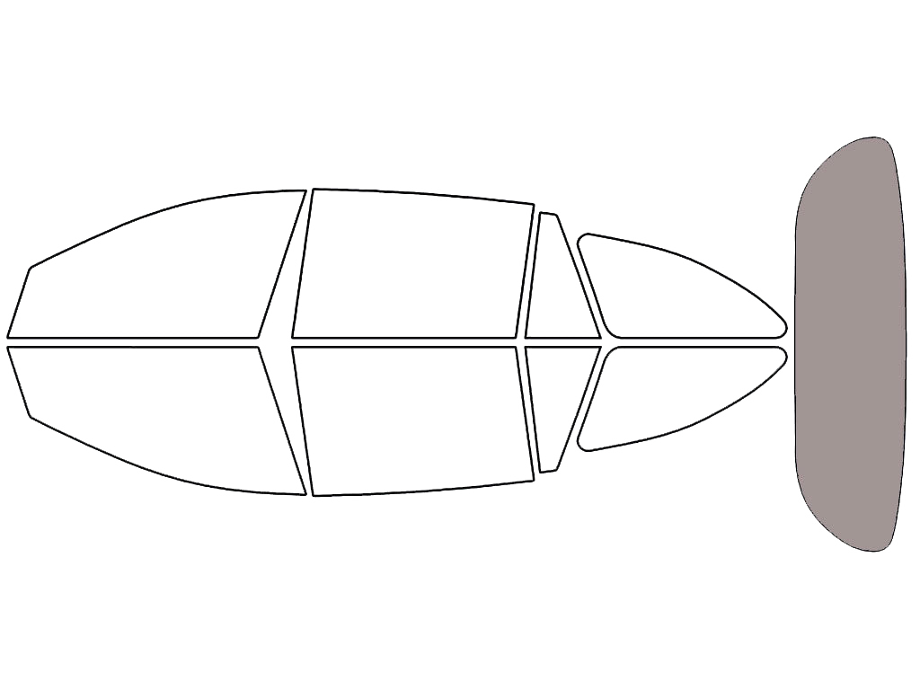 Rear Windshield - 50%