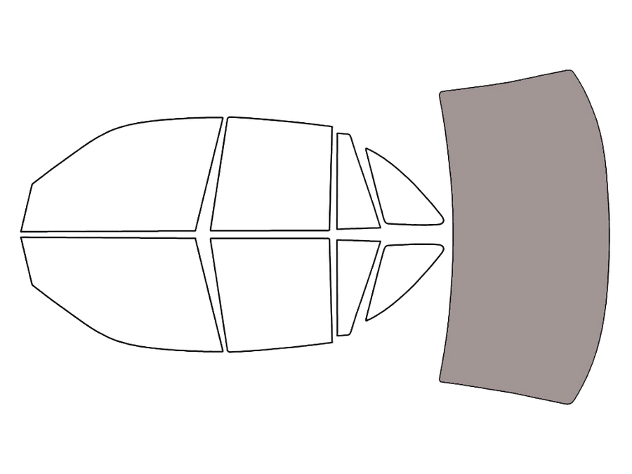 Rear Windshield - 50%