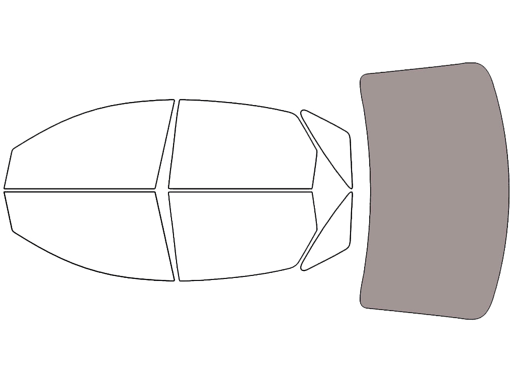 Rear Windshield - 50%