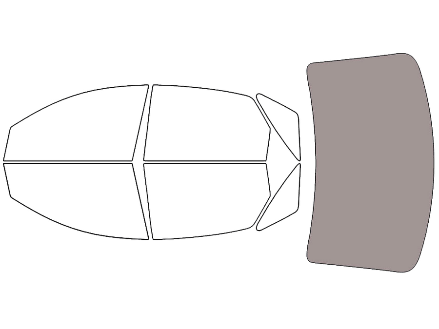 Rear Windshield - 50%
