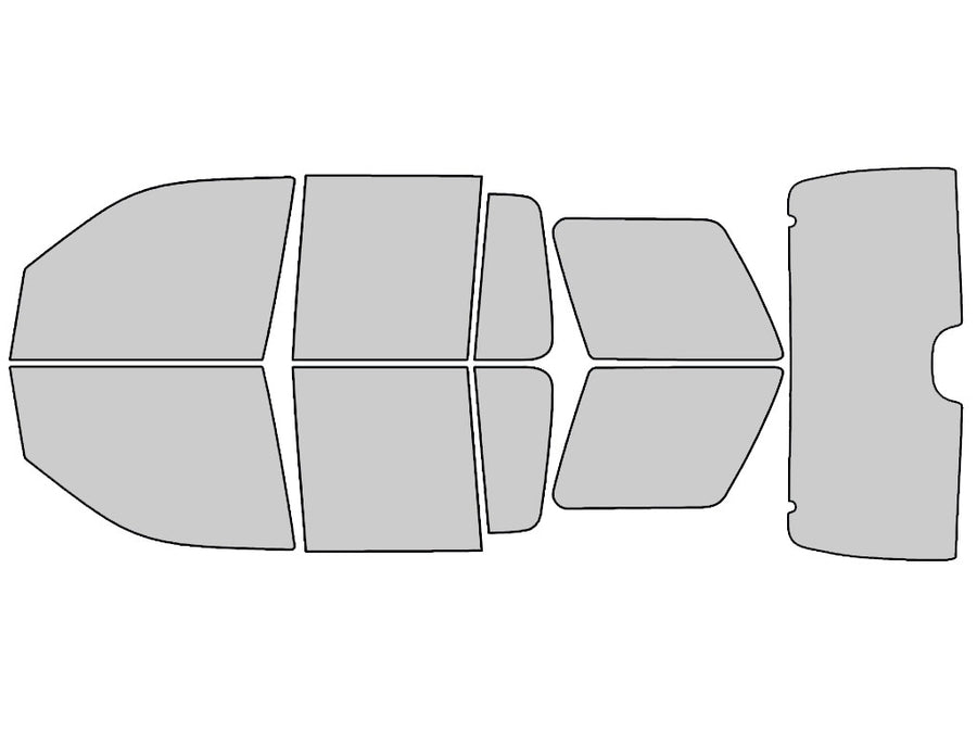 Avery Dennison Mercury Mountaineer 2002-2005 HP Pro Precut Window Tint Kit