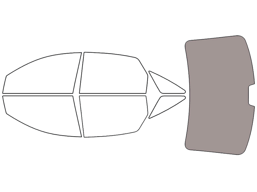 Rear Windshield - 50%