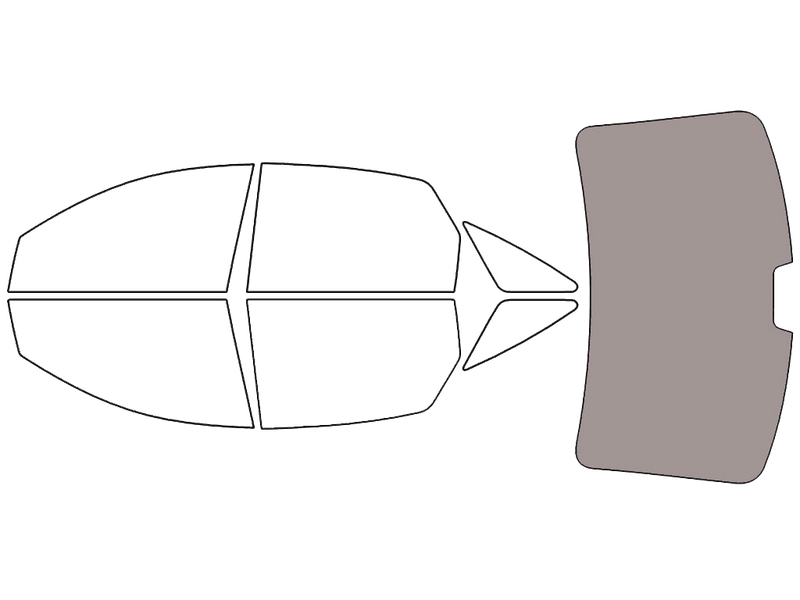Rear Windshield - 50%