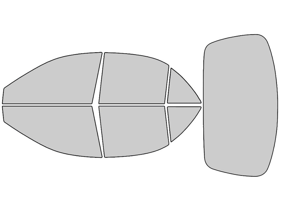Mercury Tracer 1997-1999 Carbon Nano-Ceramic Window Tint