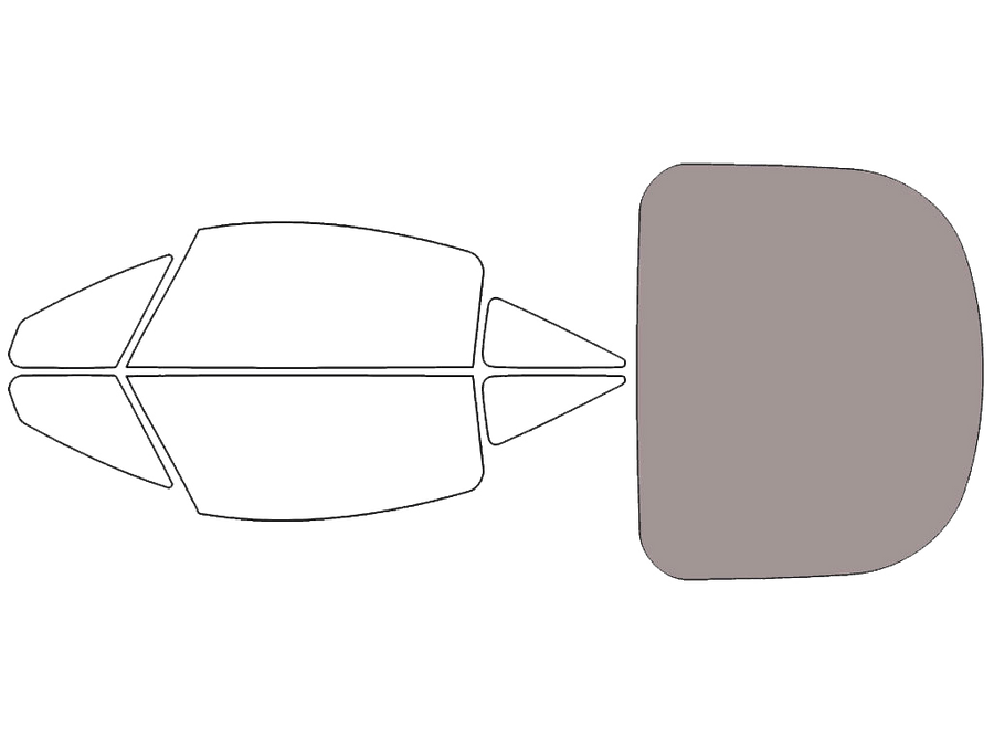 Rear Windshield - 50%